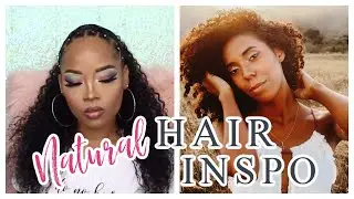 Hairstyles For Type 4 Hair | Natural Hair Inspiration 4a 4b 4c | VLOGMAS DAY 9