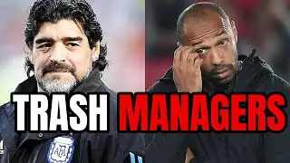 FOOTBALL LEGENDS Who Can’t Manage for S**t