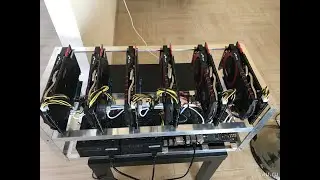 Моя майнинг ферма за 1 млн. рублей!! Доходность и состав фермы!День первый! Первая выплата майнинга!