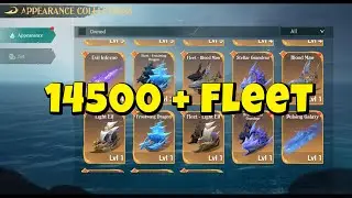 Sea of conquest :   14500 fleet Ship !