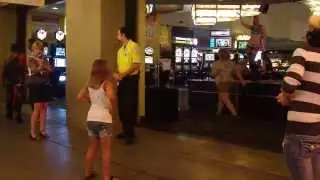 Fremont stripper dancing with little girl