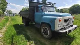GAZ 53. Replacing steering rod pins and gearbox oil!