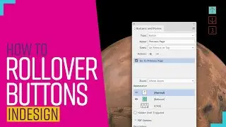 How to create rollover buttons in indesign