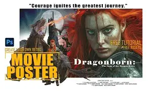 Photoshop Tutorial Movie Poster