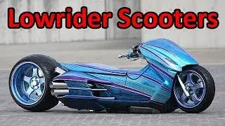 Japanese lowered scooters