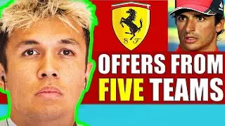 Alex Albon joining Ferrari LEAKED, Sainz Out? 😳 F1 News