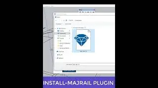 MAJ RAIL PLUGIN  -SKETCHUP 