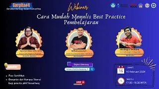 CARA MENULIS BEST PRACTICE PEMBELAJARAN | GARGITA 4 #PMM