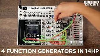 The Intellijel Quadrax is Four Powerful Function Generators in 14HP