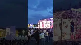 Дворцовая площадь, Санкт-Петербург, концерт к дню города 2024