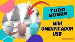 Unboxing Mini Umidificador