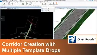 Tips for Corridor Modeling 02: Corridor Creation with Multiple Template Drops