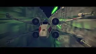 Deathstar trench run | Blender Eevee