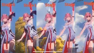 5 different stage of Changli