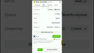 Blast crypto added to profitable portfolio