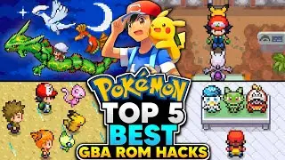 Top 5 Best Pokemon Rom Hacks 2023 (GBA) | Play as Ash & Pikachu
