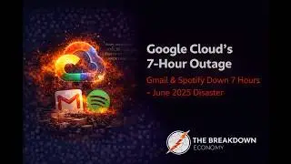 Google Cloud Outage June 2025 - Gmail, Spotify Down 7 Hours | Null Pointer Crash Explained