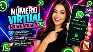 COMO CRIAR NÚMERO VIRTUAL PARA WHATSAPP| TUTORIAL COMPLETO 2026