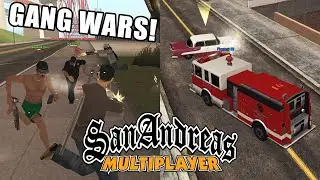 Gang Wars, Firefighter Job, The Truth Missions in GTA San Andreas Multiplayer | WTLS NEWS #18