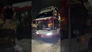 Senyum manis Marsha pramugari MTrans Jakarta Malang | #busmania #mtrans #pramugaribus