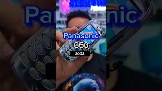Panasonic, G60, 2003 #panasonic #g60 #basic #retrotech #celulares #reseña #color