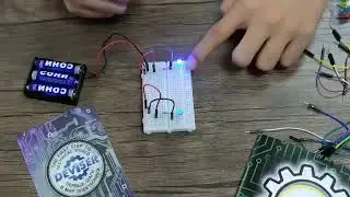 DEVISER BASIC OF ELECTRONICS  BULB  LED  CIRCUIT  DIY  LESSON 1  RESISTOR