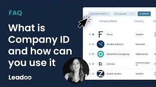 What is Company ID and how can you use it