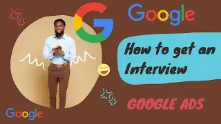 Google Account Manager (How to get an Interview)