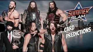 WWE SUMMERSLAM 2017 CARD PREDICTIONS - VERSION 1