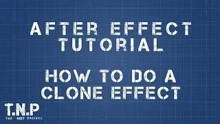 Ae - Clone effect tutorial