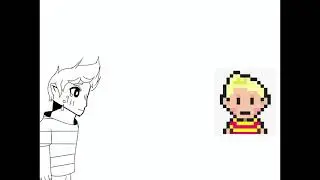 Mother 3  masked man - speedpaint