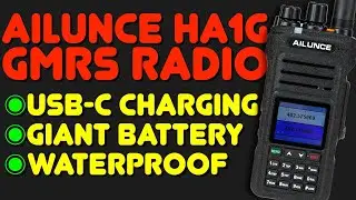 Ailunce HA1G GMRS Radio - HA1G GMRS Walkie Talkie Review, Power Test & Problems With This GMRS Radio