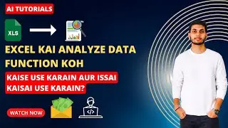 How to use Excel to Analyze Data (AI Generates Pivot Tables and Charts) ?