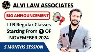 LLB Regular Online Classes Session starting | 5 Months Session | Exam Preparation Complete | Notes