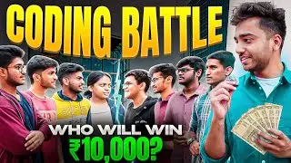 Can These College Students Answer Coding Questions To Win 1000 ₹ 🤑? Coding Battles Ep 1