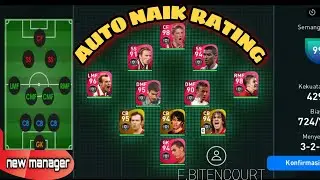 NEW MANAGER TURN OFF PES MOBILE 2021 BEST auto rise online rankings, merciless counterattack