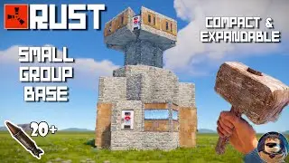 RUST - Expandable Bunker Base w/ Shooting Tower