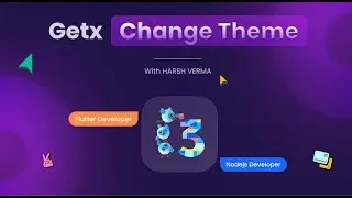 Getx State Management | Change App Theme | Flutter for beginners | Provider | BLOC | #getx #flutter