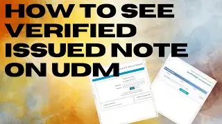 II UDM पर सत्यापित जारी नोट कैसे देखें II HOW TO SEE VERIFIED ISSUED  NOTES ON UDM  II   &  II II