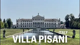 Villa Pisani - the Queen of the world famous venetian villas - Stra, Veneto, Italy.