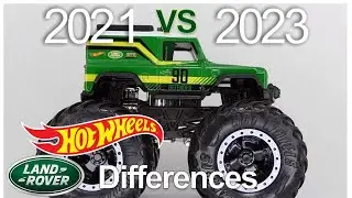 Copy Paste - Moster Truck Land Rover Defender - Comparison
