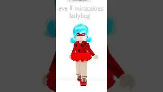 Леди Баг в Роял Хай. Косплей. Royal High. Roblox. Тикки 