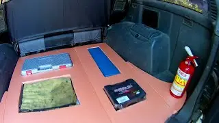 DIY Trunk Organizer/False Floor