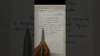 Types of computer | classification of computer | computer types