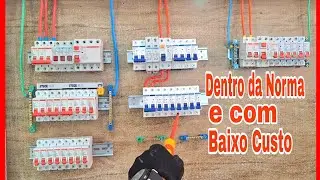 COMO LIGAR DR BIPOLAR EM QDC BIFÁSICO. Pra diminuir o custo do QDC