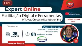#Facilitação Digital e Ferramentas para #lives  , #cursos  e #eventos  Online