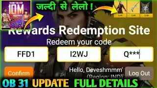 FREE FIRE 10 MILLION SUBSCRIBER REDEEM CODE || FREE FIRE OB31 UPDATE || UPCOMING EVENTS FREE FIRE