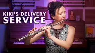 Kiki's Delivery Service - A Town With An Ocean View // Joe Hisaishi - Flute Version
