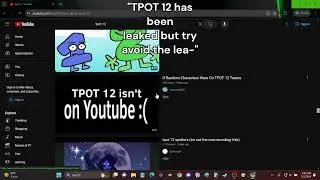 me when TPOT 12 was leaked
