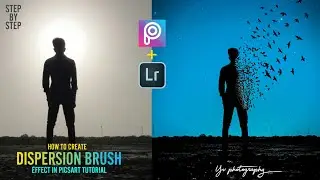 Brush Dispersion | Picsart  How To Create Dispersion Effect In Picsart Tutorial (Yv Photography)